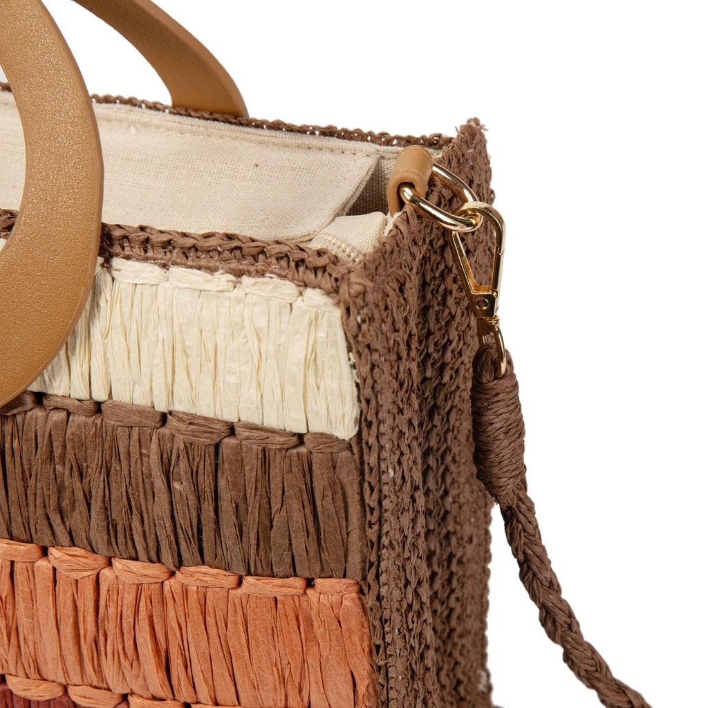 Sac raphia multicolore 🇪🇸