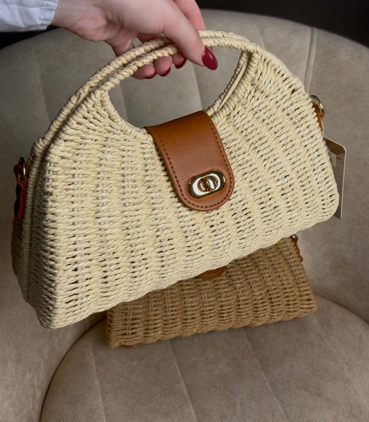 Sac à main tressé Sofia