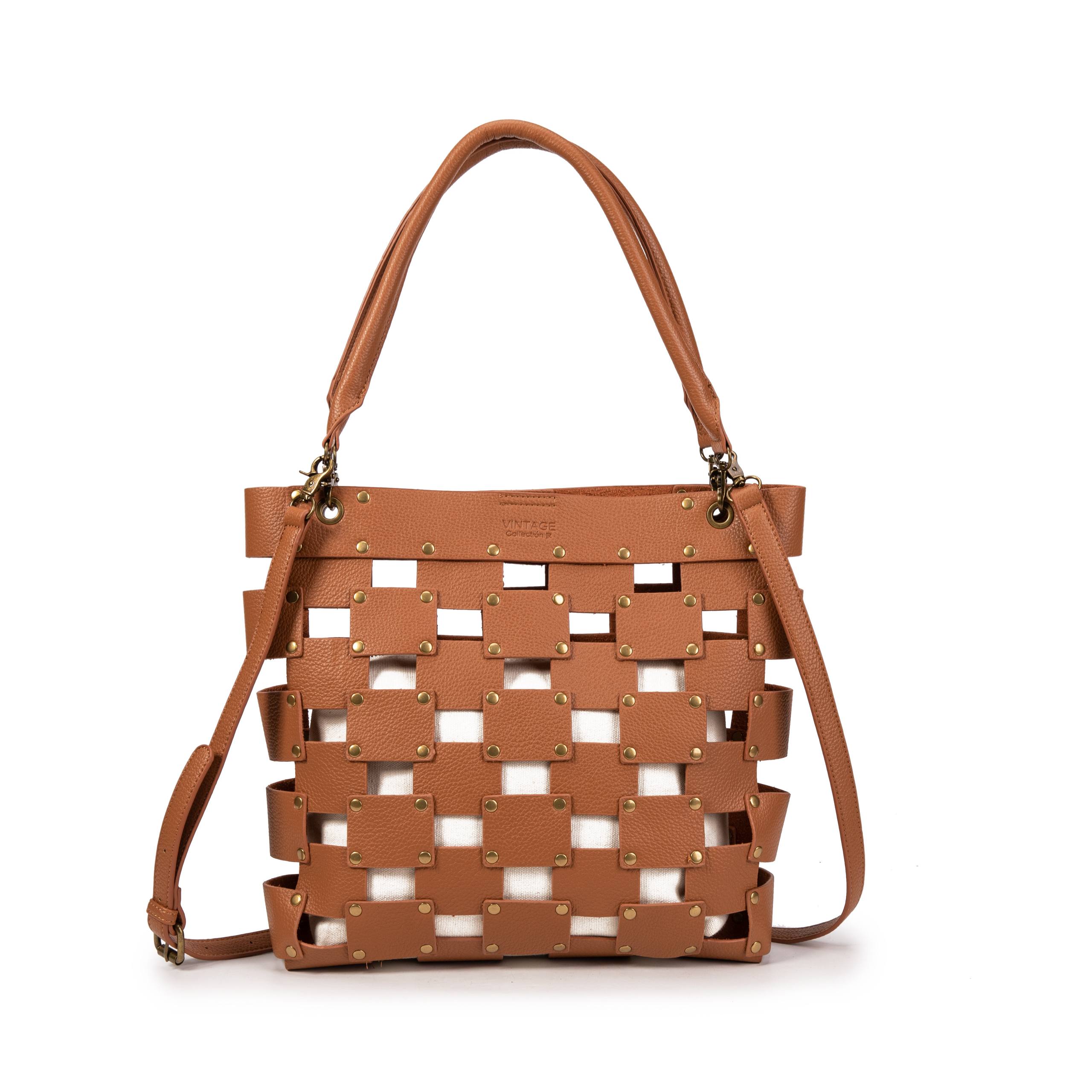 🇪🇸 Sac tressé avec pochette intérieure 🇪🇸