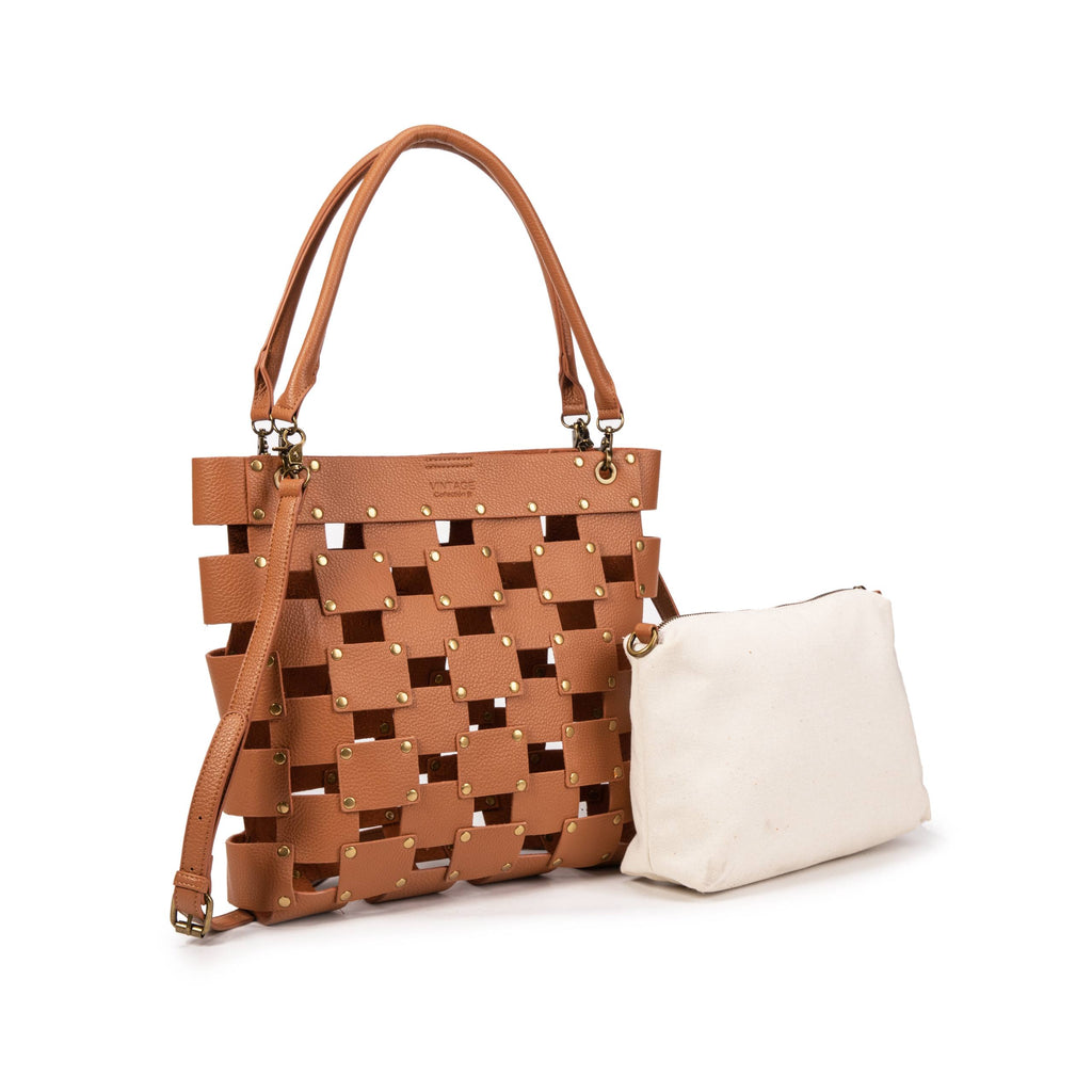🇪🇸 Sac tressé avec pochette intérieure 🇪🇸