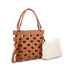 🇪🇸 Sac tressé avec pochette intérieure 🇪🇸